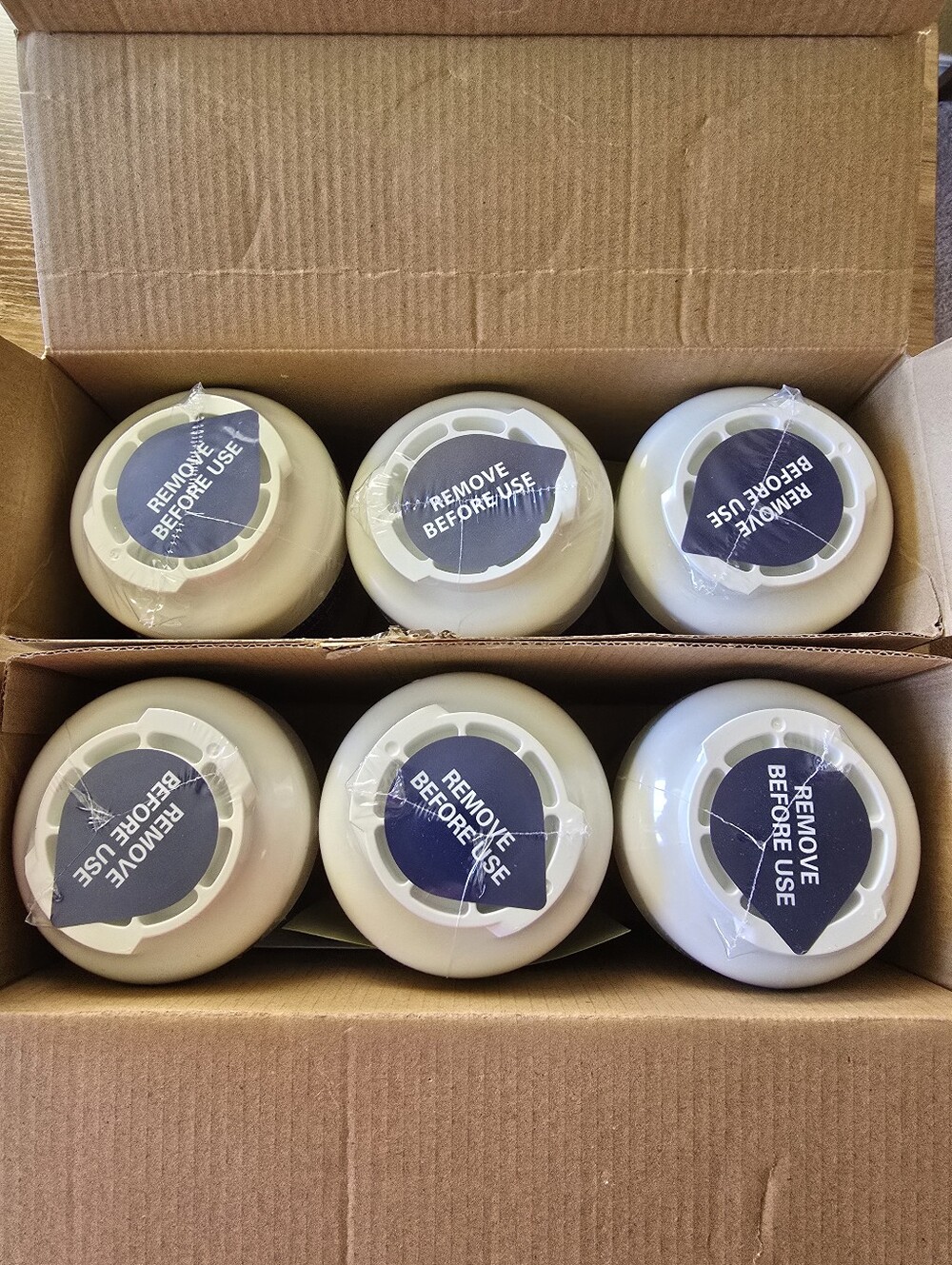 Lot of 6 Waterdrop WD-F13 MWF Water Filters for GE Refrigerators NEW